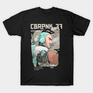 Cyberpunk Future Is Here 2077 T-Shirt